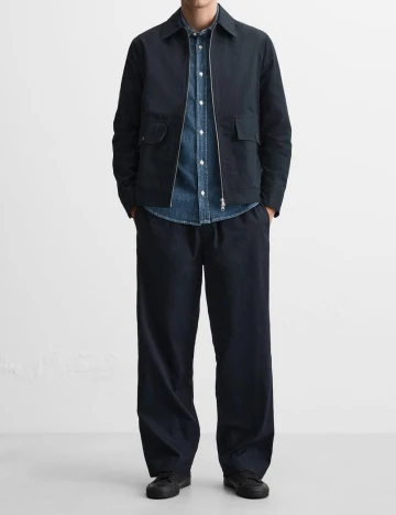 Jacheta Zara, bleumarin Albastru