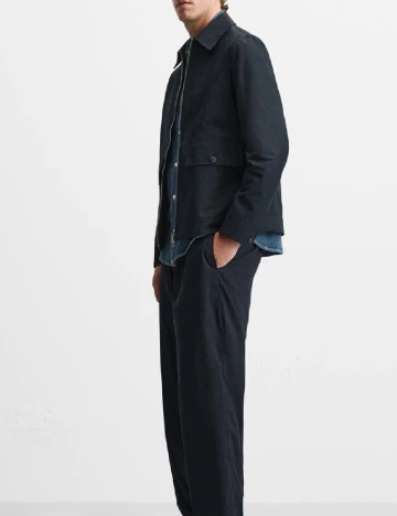 Jacheta Zara, bleumarin Albastru