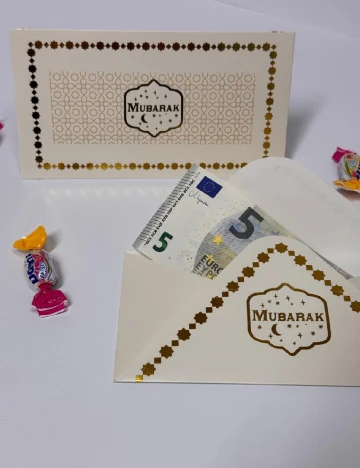 Set plicuri 10 bucati AVEC, crem Crem