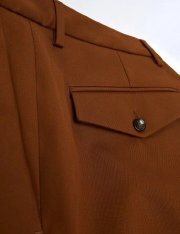 Pantaloni Zra, maro
