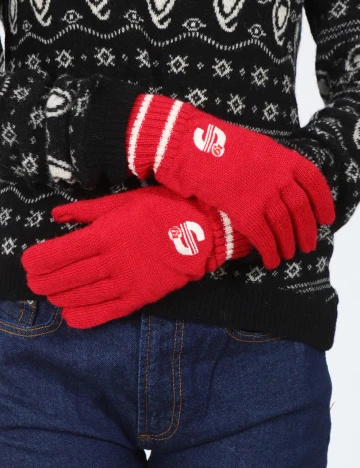 Manusi Pull&Bear, rosu Rosu