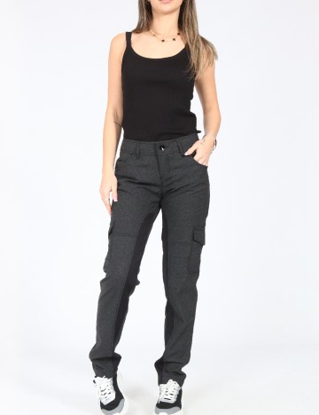 
						Pantaloni Zara, gri inchis