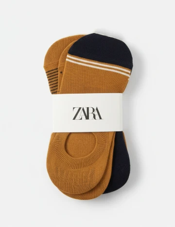 Set sosete 3 perechi Zara, maro/bleumarin Maro