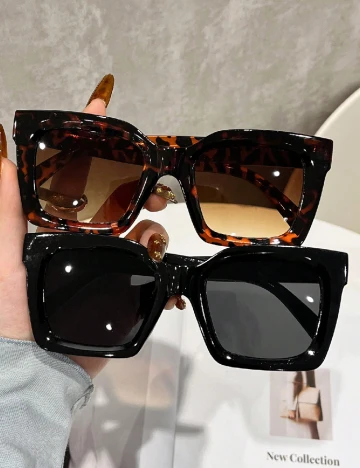 Set ochelari de soare 2 perechi SHEIN, mix culori Mix culori