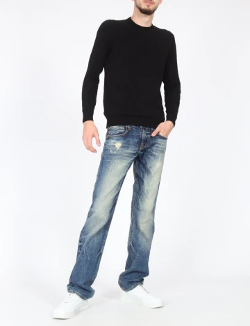 Blugi Zara, albastru Albastru