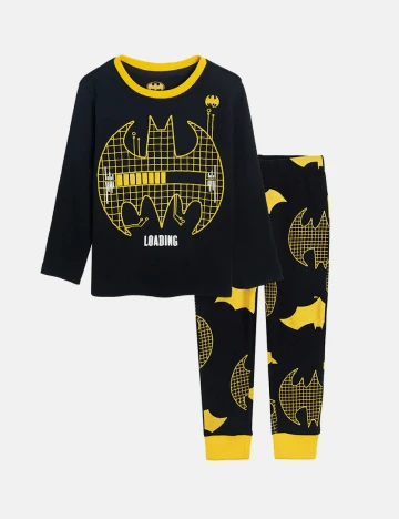 Pijama Cool Club, negru Negru