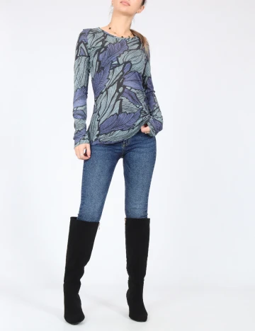 Bluza Zara, albastru Albastru