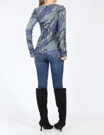 Bluza Zara, albastru Albastru