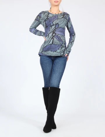 Bluza Zara, albastru Albastru