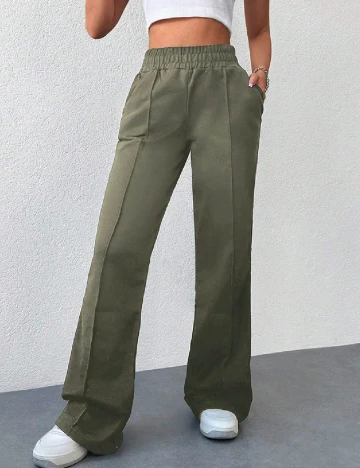 Pantaloni SHEIN, verde
