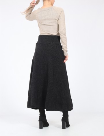 Fusta Zara, gri inchis