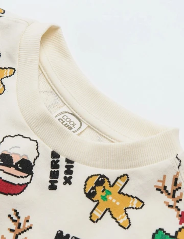 Bluza Cool Club, ecru Alb