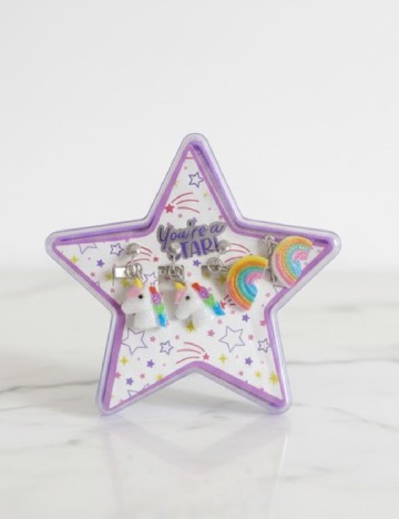 
						Set Cercei 2 perechi Little Concepts, mix culori