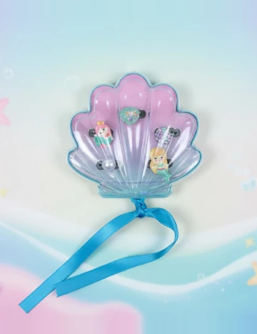 Set Inele 5 bucati Little Concepts, mix culori Mix culori