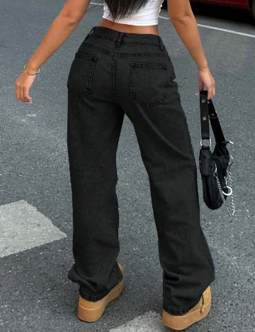 Blugi SHEIN, negru