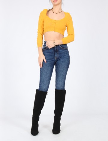 
						Cardigan Zara, galben