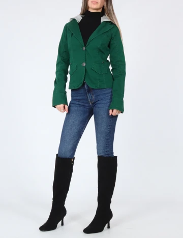 Jacheta Bershka, verde