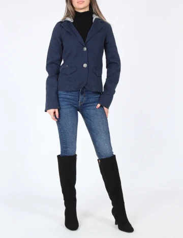 Jacheta Bershka, bleumarin