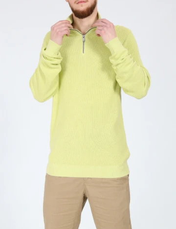 Pulover Massimo Dutti, verde Verde