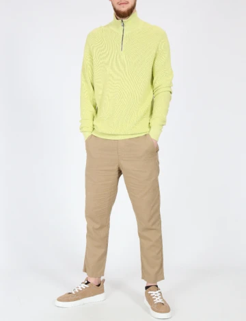 Pulover Massimo Dutti, verde Verde