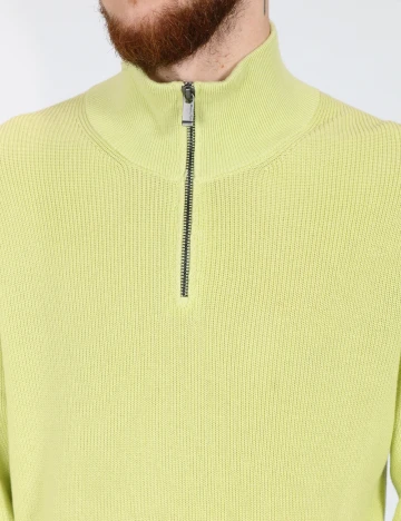 Pulover Massimo Dutti, verde Verde