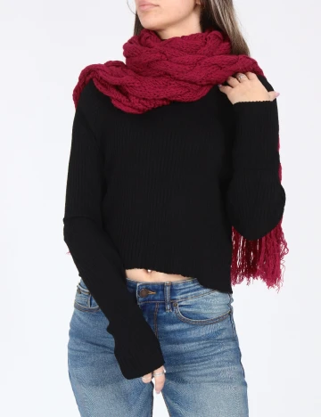 Fular Bershka, rosu Rosu