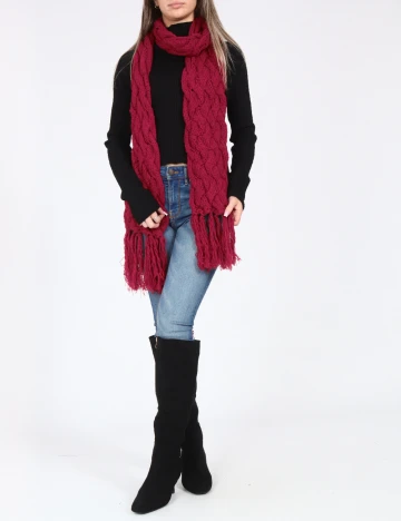 Fular Bershka, rosu Rosu