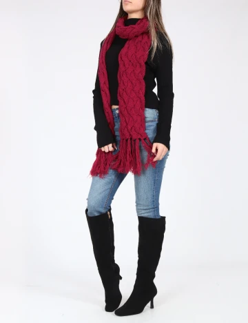 Fular Bershka, rosu Rosu