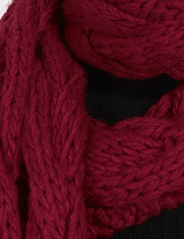 Fular Bershka, rosu Rosu