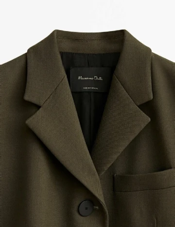 Sacou Massimo Dutti, verde