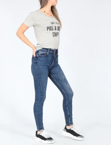 Blugi Zara, albastru Albastru