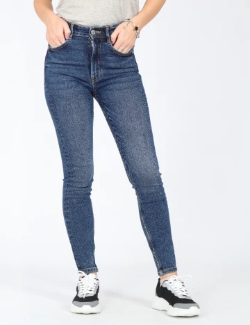 Blugi Zara, albastru Albastru