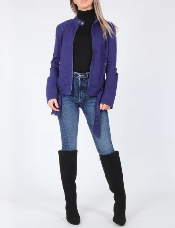 Jacheta Bershka, albastru