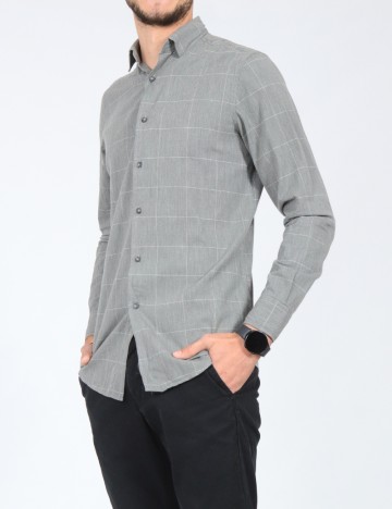 Camasa Massimo Dutti, gri