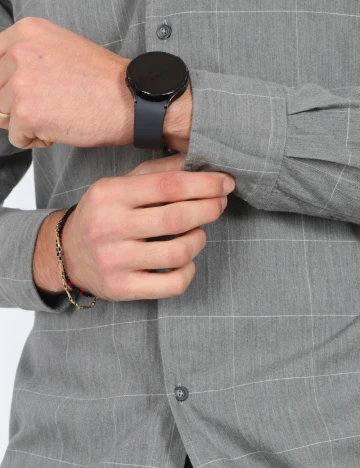 Camasa Massimo Dutti, gri Gri