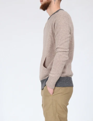 Pantaloni Zara, kaki Maro