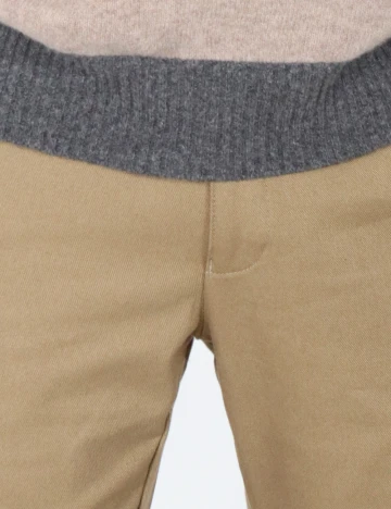 Pantaloni Zara, kaki Maro