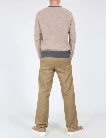 Pantaloni Zara, kaki Maro