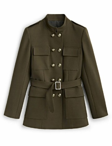 Jacheta Massimo Dutti, kaki