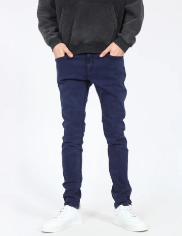 Blugi Zara, bleumarin Albastru