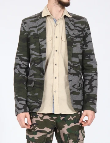 Sacou Zara, army Verde