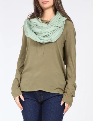 Esarfa Bershka, verde Verde