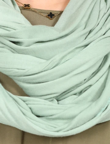 Esarfa Bershka, verde Verde