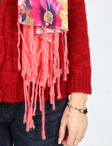 Esarfa Bershka, roz Roz