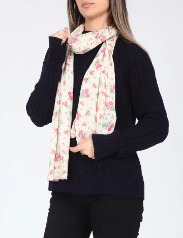 Esarfa Bershka, floral print Floral print