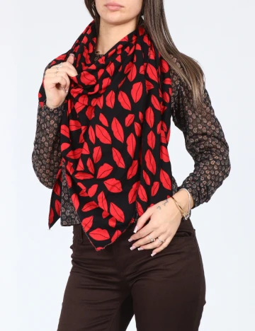 Esarfa Zara, rosu Rosu