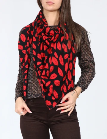 Esarfa Zara, rosu Rosu