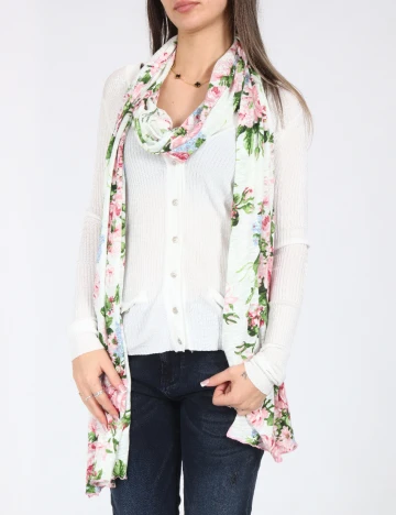 Esarfa Bershka, floral print Floral print