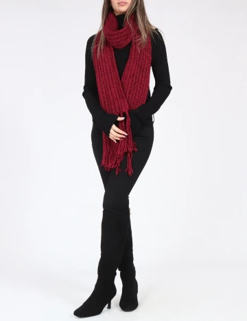 Fular Bershka, rosu Rosu