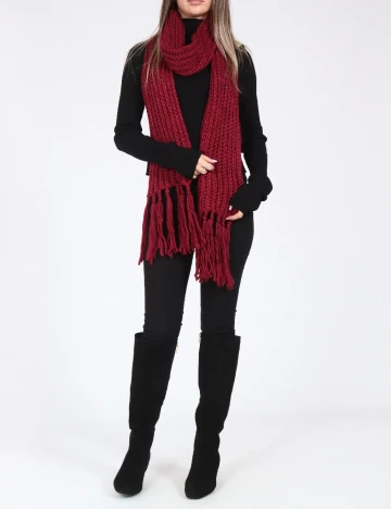 Fular Bershka, rosu Rosu